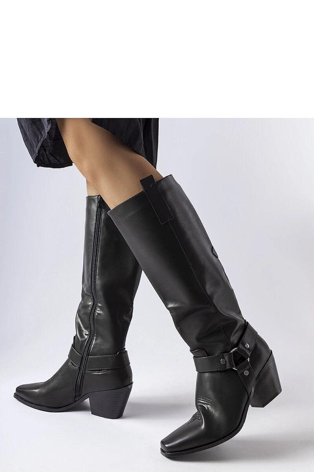 Heel boots model 205122